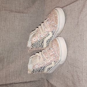 Toddler Girls size 5.5 Leopard Print Vans